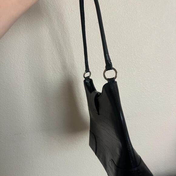 Vintage black casual corner bag - Picture 4 of 7